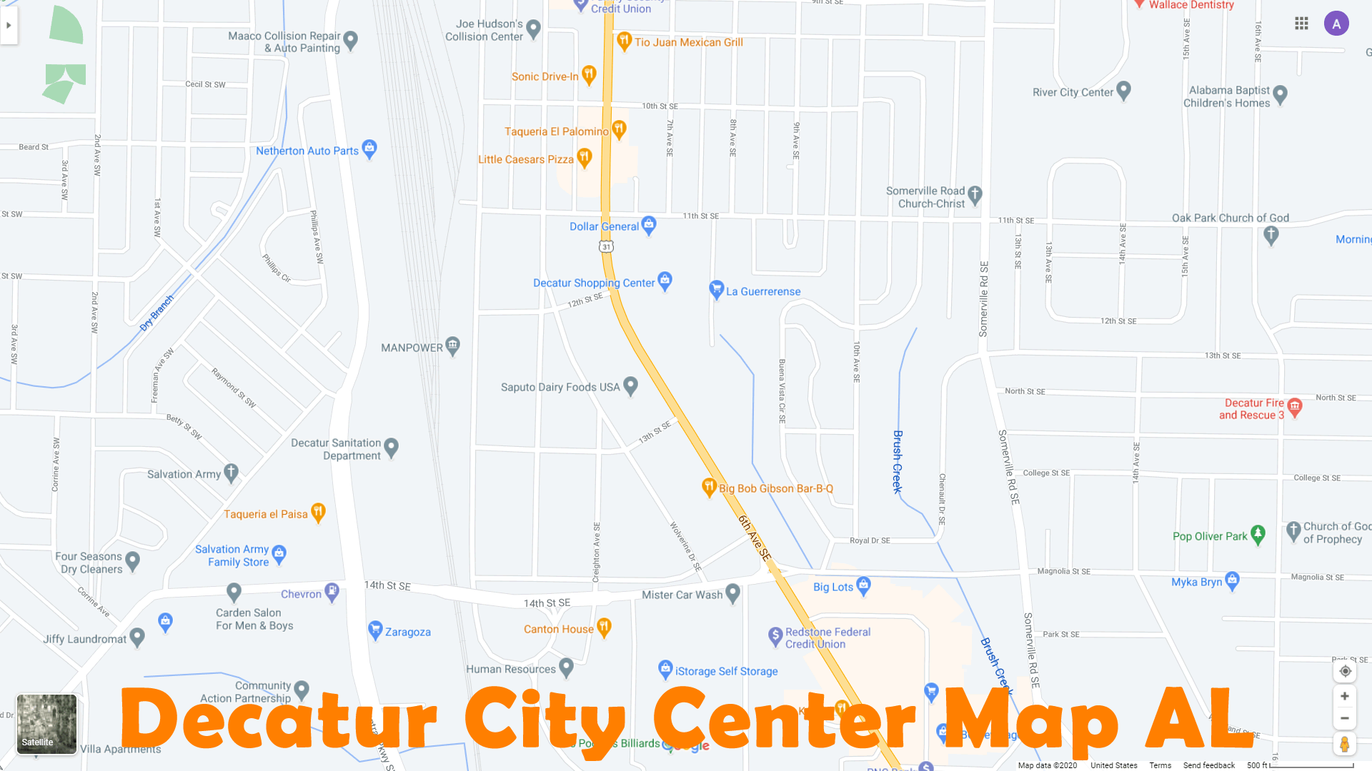 Decatur Alabama Map Decatur Map 